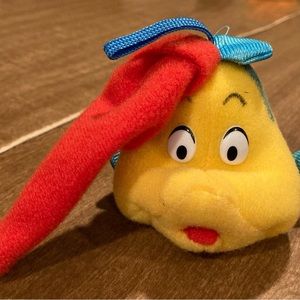 1989 Little Mermaids plush Flounder